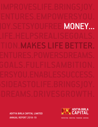 Thumbnail Aditya Birla Capital
 Annual Report 2018-2019