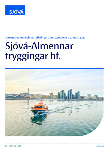 Thumbnail Sjóvá-Almennar tryggingar Quarterly Report 2023-q1