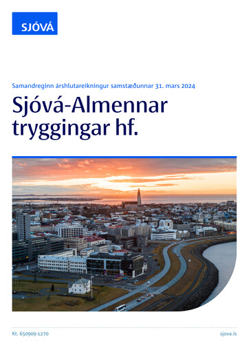 Thumbnail Sjóvá-Almennar tryggingar Quarterly Report 2024-q1