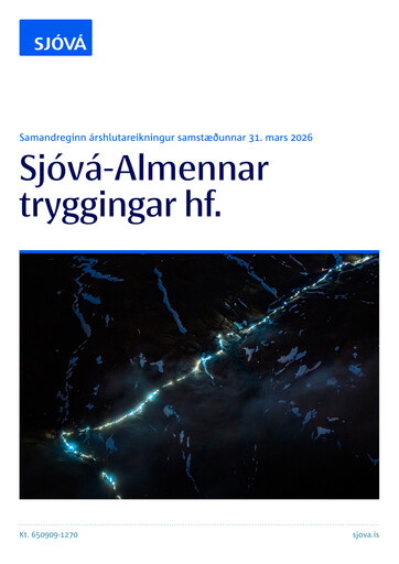 Thumbnail Sjóvá-Almennar tryggingar Quarterly Report 2026-q1