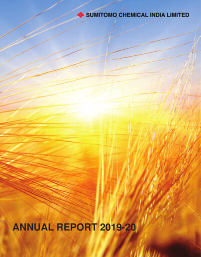 Miniature Sumitomo Chemical
 India Rapport annuel 2019-2020