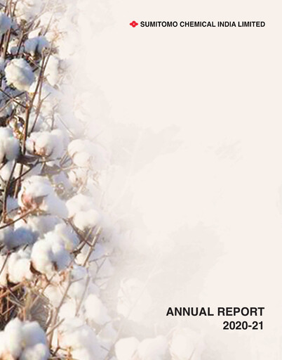 Miniature Sumitomo Chemical
 India Rapport annuel 2020-2021