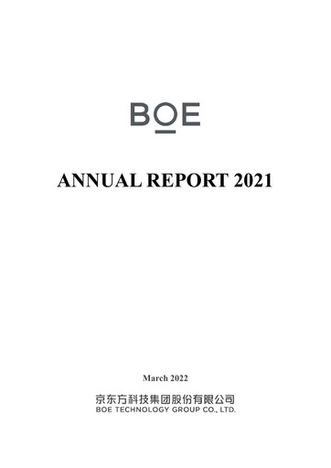 Thumbnail BOE Technology Annual Report 2021