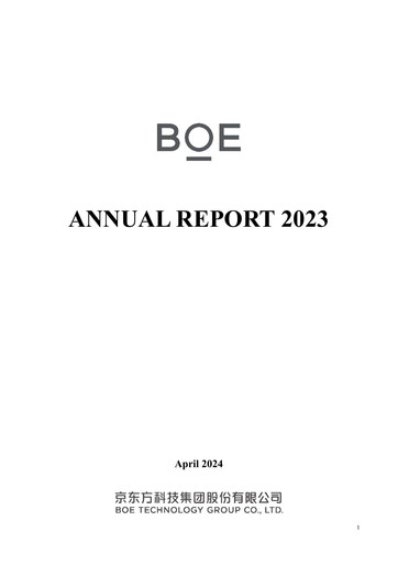 Thumbnail BOE Technology Annual Report 2023
