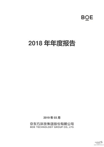 Thumbnail BOE Technology Annual Report 2018