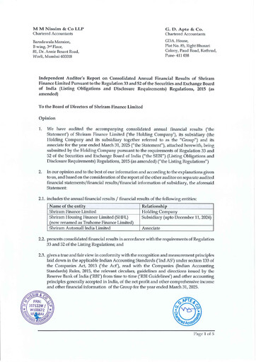 Thumbnail Shriram Transport Finance

 Financial Statement fy2025