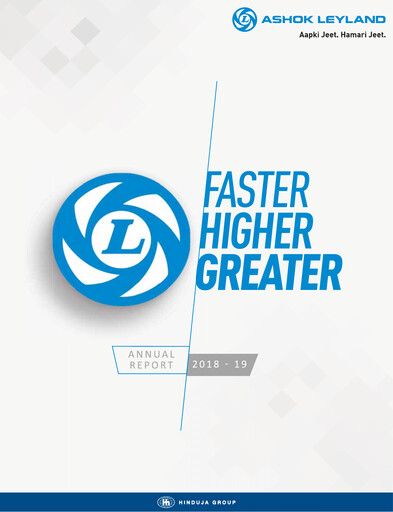 Thumbnail Ashok Leyland
 Annual Report 2018-2019