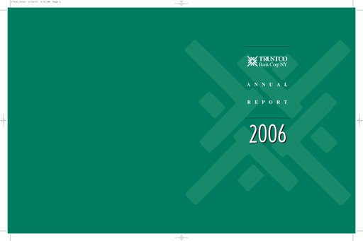 Miniature Trustco Bank Rapport annuel 2006