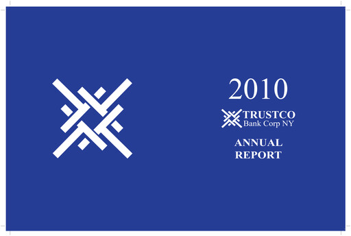 Miniature Trustco Bank Rapport annuel 2010