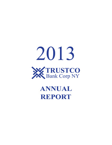 Miniature Trustco Bank Rapport annuel 2013