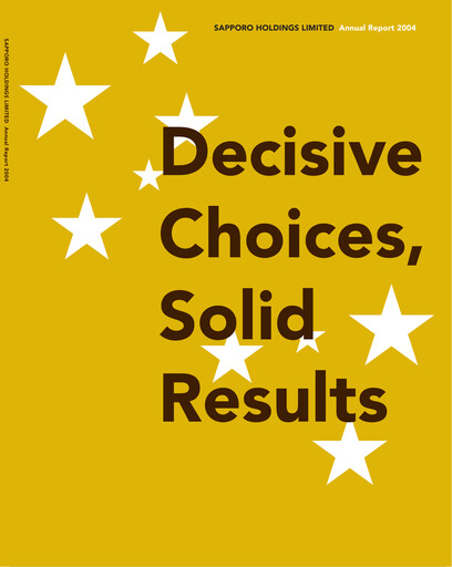 Miniature Sapporo Rapport annuel 2004