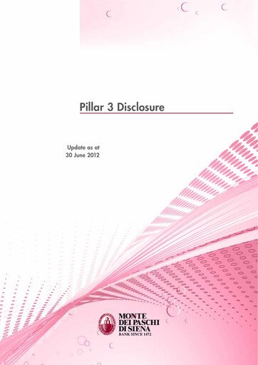 Thumbnail Banca Monte dei Paschi di Siena Quarterly Report 2012-q2