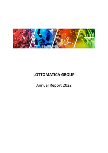 Thumbnail Lottomatica Group Financial Report 2022