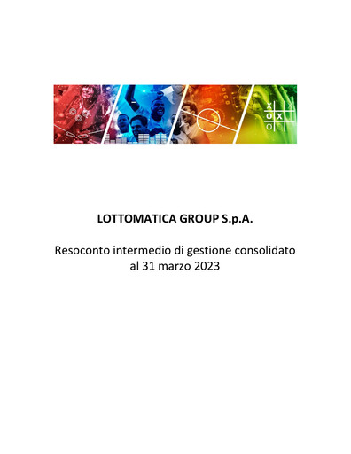 Thumbnail Lottomatica Group Quarterly Report 2023-q1