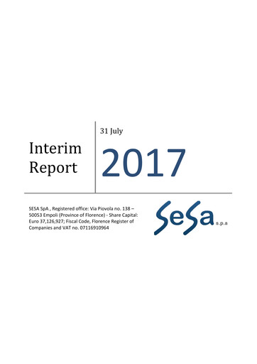 Thumbnail SeSa S.p.A. Quarterly Report 2017-q1