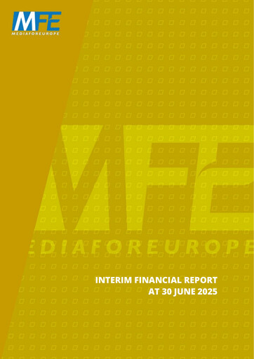 Miniature MFE-Mediaforeurope Rapport semestriel 2025-h1