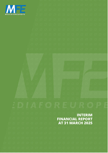 Miniature MFE-Mediaforeurope Rapport trimestriel 2025-q1