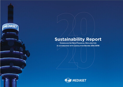 Thumbnail MFE-Mediaforeurope Sustainability Report 2020