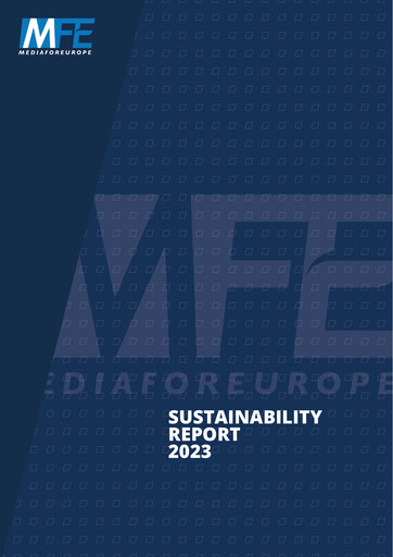 Thumbnail MFE-Mediaforeurope Sustainability Report 2023