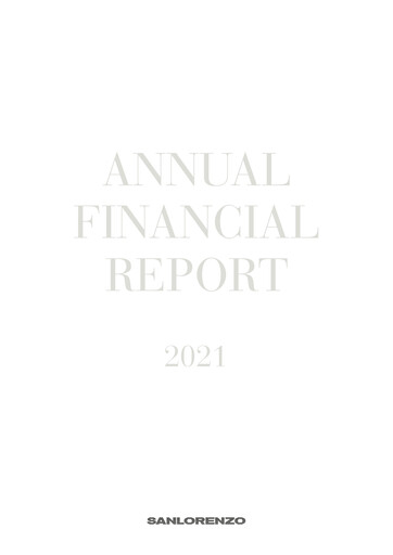 Thumbnail Sanlorenzo Annual Report 2021