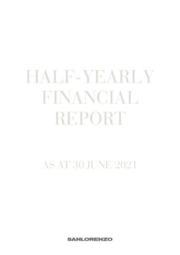 Thumbnail Sanlorenzo Half-year Report 2021-h1