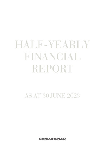 Thumbnail Sanlorenzo Half-year Report 2023-h1