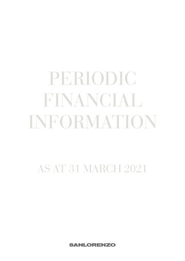 Thumbnail Sanlorenzo Quarterly Report 2021-q1