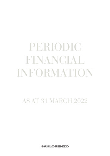 Thumbnail Sanlorenzo Quarterly Report 2022-q1