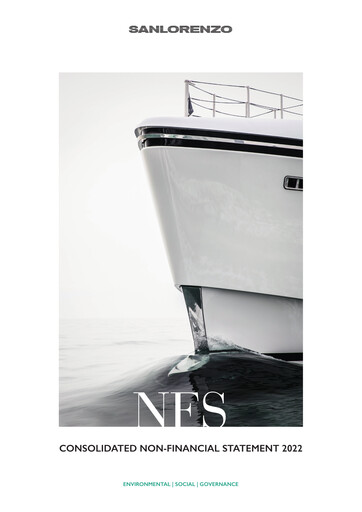 Thumbnail Sanlorenzo Sustainability Report 2022