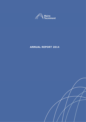 Thumbnail Maire Tecnimont Annual Report 2014