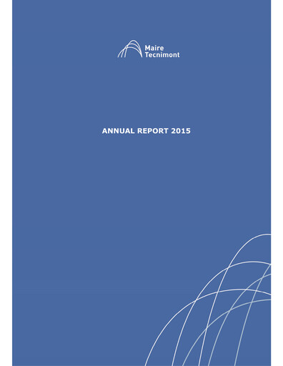 Thumbnail Maire Tecnimont Annual Report 2015
