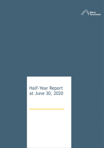 Thumbnail Maire Tecnimont Half-year Report 2020-h1