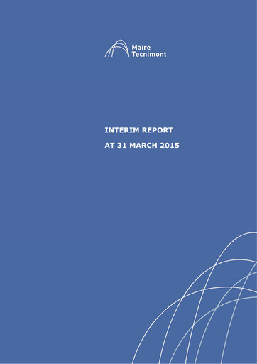Thumbnail Maire Tecnimont Quarterly Report 2015-q1