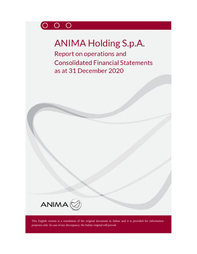 Thumbnail Anima Holding Financial Statement 2020