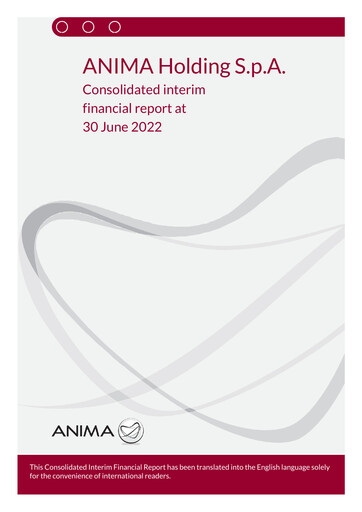 Vorschaubild Anima Holding Halbjahresbericht 2022-h1