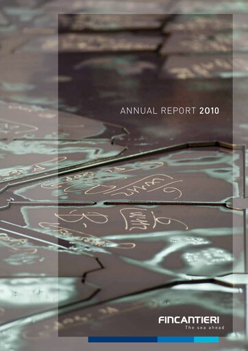Thumbnail Fincantieri Annual Report 2010