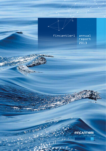 Thumbnail Fincantieri Annual Report 2013