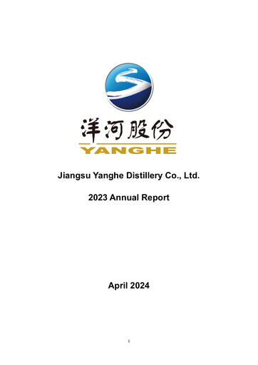 Miniature YANGHE Rapport annuel 2023