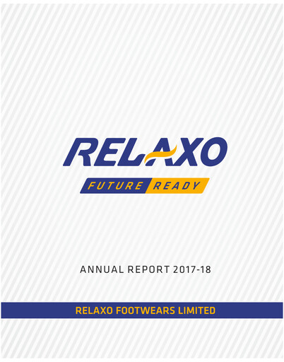 Thumbnail Relaxo Footwear Annual Report 2017-2018