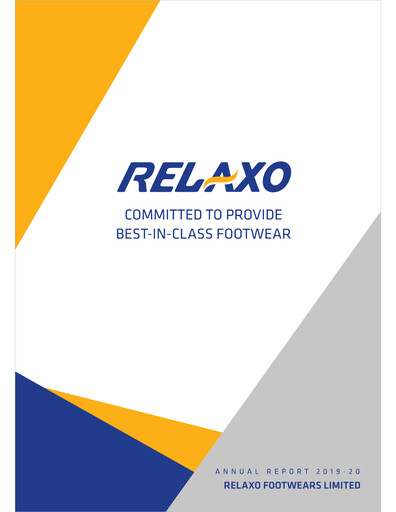 Thumbnail Relaxo Footwear Annual Report 2019-2020