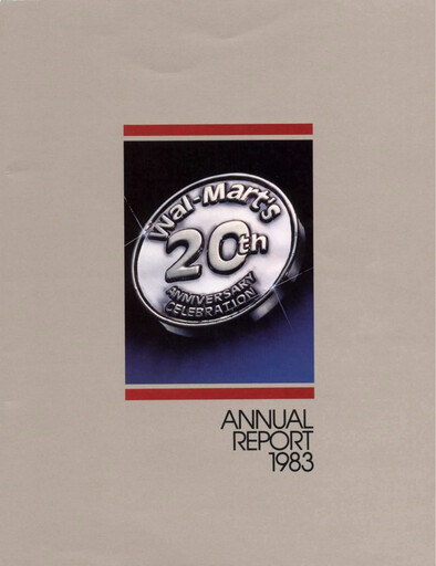 Thumbnail Walmart Annual Report 1983