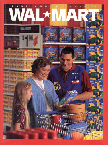 Thumbnail Walmart Annual Report 1996