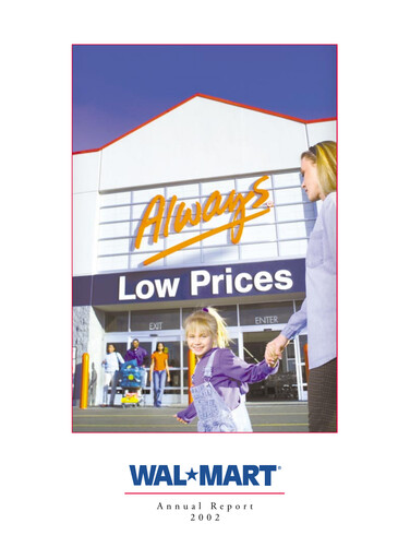 Thumbnail Walmart Annual Report 2002