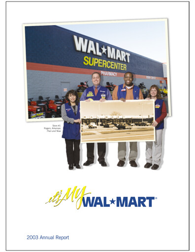 Thumbnail Walmart Annual Report 2003