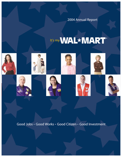 Thumbnail Walmart Annual Report 2004