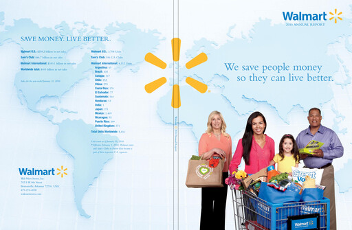 Thumbnail Walmart Annual Report 2010