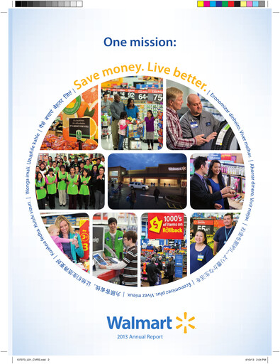 Thumbnail Walmart Annual Report 2013