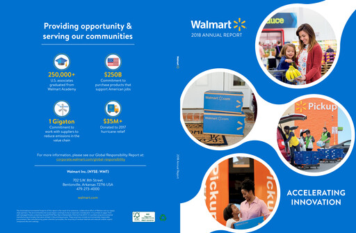 Thumbnail Walmart Annual Report 2018