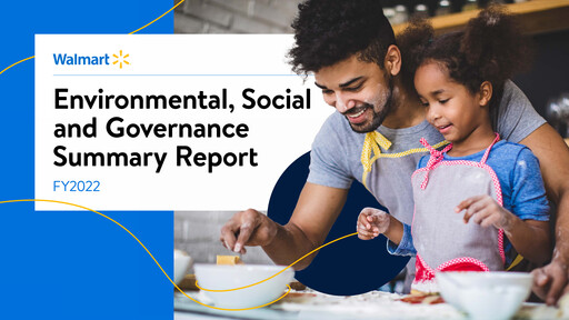 Thumbnail Walmart ESG Report 2022