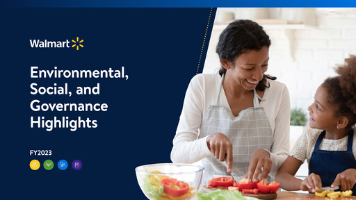 Thumbnail Walmart ESG Report 2023